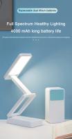 Lámpara de escritorio LED plegable, batería recargable, Protector ocular específico, lámpara de mesa portátil de gran capacidad, luces nocturnas LED - details 0