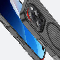 Funda Magnética para Teléfono con Patrón Corrugado para iPhone 16, 16 15, 15 Pro Max, 14, Plus, Pro, 14 MaX Accesorio Electrónico - details 4