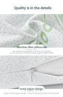 Almohada de Espuma de Memoria de Bambú Cuidado de Cuello Cervical para Hotel, B&B, Hogar - details 10
