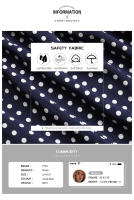 Nuevo vestido de lunares hueco con cuello en V de verano para mujer - details 4