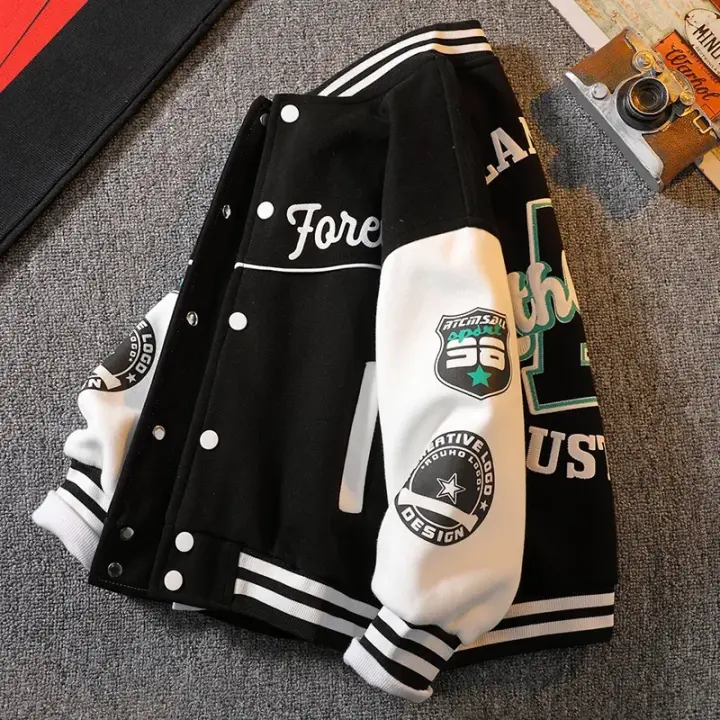 Chaqueta de béisbol para adolescentes Camiseta de algodón Ideal para niños - 1