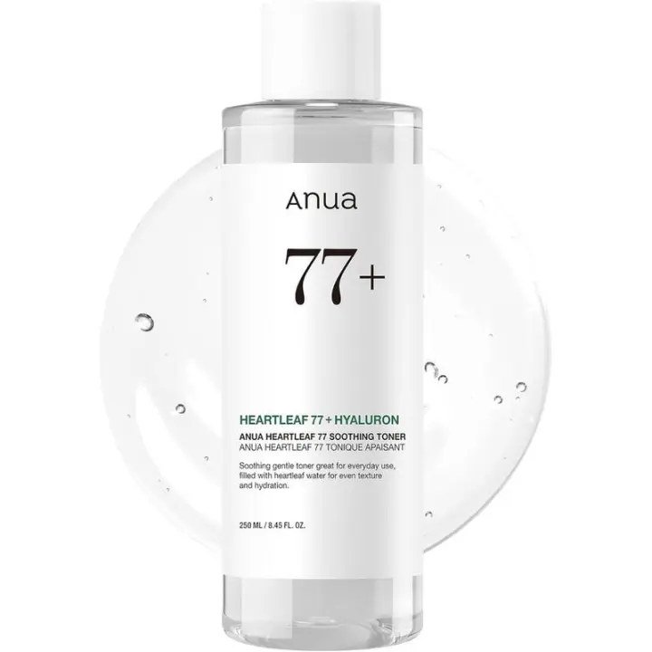 Anua Heartleaf 77 Soothing Toner I pH 5.5 Cuidado de los problemas, Calmante para la piel, Refrescante, Hidratante, Purificante, Libre de crueldad, - 1