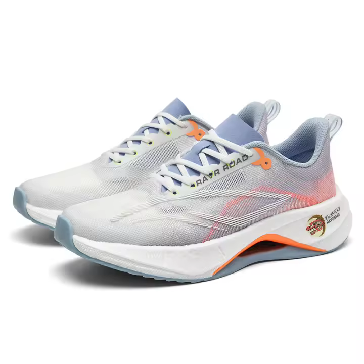 Nuevas zapatillas para correr, zapatillas individuales de malla transpirable para correr con suela blanda y ligera - 1