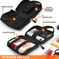 Bolsa táctica EMT, kit de primeros auxilios en forma de lágrima IFAK mejorado, cinturón pequeño táctico, bolsa de primeros auxilios, bolsa médica Molle - details 1