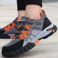 Zapatillas de trabajo con punta de acero para hombre, zapatos de seguridad a prueba de perforaciones, botas, calzado de seguridad indestructible a la moda, novedad de 2023 - details 34