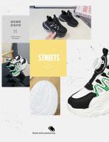 Zapatos deportivos de compañero de clase verano nuevos zapatos para correr al aire libre transpirables de malla única zapatos medianos y grandes para niños y niñas de suela suave para papá - details 1