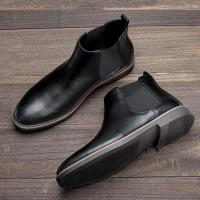 40 ~ 46 Botas Chelsea para hombre Botas retro cómodas de moda para hombre - details 18
