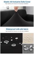 Fundas de Sofá Impermeable de Color Sólido para Mascotas y Niños - Protector de Silla en Forma de L，Funda de sofá - details 6