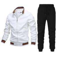 2025 conjunto de chaqueta de dos piezas de primavera chaqueta casual chaqueta bomber conjunto de chaqueta de alta calidad correr deportes - details 5
