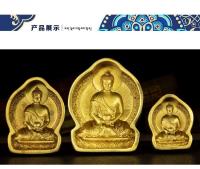 Moldes de estatua de limpieza de latón puro, limpieza de agua de barro, oferta de productos étnicos tibetanos, Buda Amitabha - details 9
