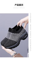 Zapatos deportivos ultraligeros tejidos con amortiguación de aire para mujer para caminar a diario - details 3