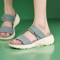 Zapatillas de tacón de cuña para mujer, zapatos de verano - details 3