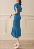 Vestido francés cheongsam mejorado, nuevo estilo para mujer, temperamento de alta gama, ceñido a la cintura, vestido estilo Tianchang de verano - details 19