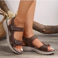Nuevas Sandalias de Verano 2025 Zapatos de Viaje para Mujer Suela Duradera - details 2
