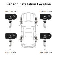 Sensor solar TPMS Sistema de monitoreo de neumáticos de coche Sensores externos de presión de neumáticos para TMPS de 4 ruedas - details 11