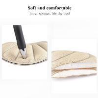 Plantillas de protección para el talón para hombre y mujer, 2 piezas, pegatinas gruesas, antidesgaste, anticaída, acolchado reducido - details 24