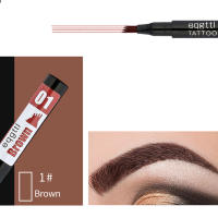 Lápiz líquido para cejas, 4 puntas, larga duración, maquillaje diario - details 2