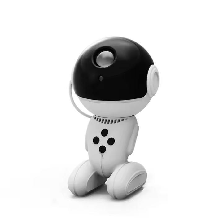 Proyector de estrellas para dormitorio, lámpara LED de techo con temporizador y mando a distancia, luz nocturna, Robot con agujero negro - 1