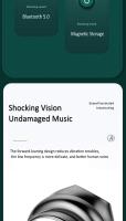 VAORLO-auriculares intrauditivos magnéticos, inalámbricos por Bluetooth 5,0, estéreo envolvente HIFI, sonido 9D con micrófono, cancelación de ruido, banda para el cuello - details 2