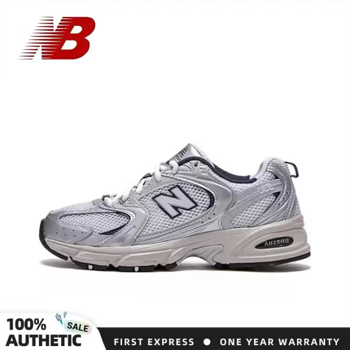 Leten 【Venta en línea】 NB 327 Sier " Zapatillas deportivas Zapatillas para correr unisex Zapatos de trabajo originales y genuinos - 1