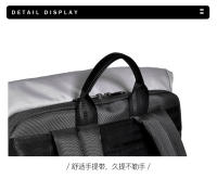 Nueva mochila para hombre de gran capacidad de color contrastante mochila de fitness para ir al trabajo bolsa de viaje bolsa de ordenador - details 21