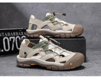Sandalias de Cuero de Vaca Casuales Tamaño Grande Zapatos de Playa para Hombres en Verano - details 17