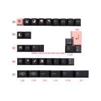 Teclas japonesas Sakura pbt de G-KEY Night para dz60/RK61/64/gk61/68/75/84/87/96/980/104/108, teclas mecánicas g - details 9