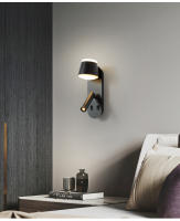Lámpara de Pared LED 13W TOMAXIN con Foco Giratorio Diseño Sencillo y Moderno para Dormitorio Estudio Hotel Adecuada para Sala de Estar - details 5