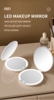 Espejo de maquillaje LED, espejo plegable portátil, espejo de maquillaje portátil, mini espejo de viaje con carga - details 0