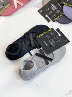 Calcetines de algodón transpirables y absorbentes para Yoga, medias antideslizantes de silicona para Pilates, Ballet y Fitness, 2 pares - details 38