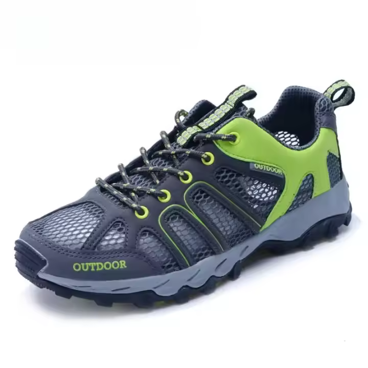 Zapatillas de Trekking para hombre y mujer, zapatos de senderismo, escalada, deportes al aire libre, transpirables, amortiguación, duraderas, antideslizantes, Unisex, alta calidad - 1