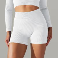 Hamidou-pantalones cortos deportivos para mujer, mallas transpirables de cintura alta para Yoga, correr, ciclismo, entrenamiento, gimnasio, Verano - details 46