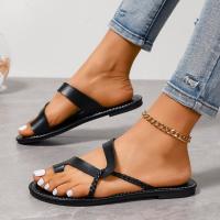 Zapatillas planas de moda casual para primavera-verano 2025 Uso hogareño y al aire libre sin cordones Combinables con todo Vacaciones en la playa - details 1