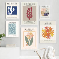 Póster Matisse Boho con Pinturas de Láminas de Flores en Lienzo Arte de Pared Abstracto de Coral Henri para Decoración del Hogar y Sala de Estar - details 1
