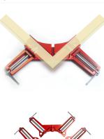 Abrazadera de ángulo recto, abrazadera de ángulo de 90 grados, marco de fotos, soporte de vidrio, herramientas de carpintería de bricolaje, abrazadera para pecera Abrazaderas de carpintería de aluminio reforzado con vidrio - details 3
