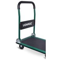 Carro Plataforma Plegable - Carga Máx. de 150 kg. Bandeja de 47 x 73 cm. ruedas giratorias - details 12