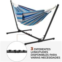 Hamaca Ajustable con Soporte 310/320/330*101*101,5cm Carga de 200kg Para Jardín Patio - details 23