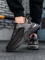 Zapatos deportivos informales para hombre, antideslizantes, con logotipo de marca, estilo para caminar, Buffer - details 12