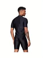Trajes de buceo de 2 piezas para hombre, de color liso, cómodos para deportes acuáticos - details 4