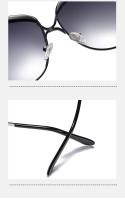 Gafas de Sol Polarizadas para Mujeres Lente de Gradiente Oculos de Sol Cuadrados de Marca de Lujo - details 11