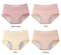 Bragas menstruales para mujer, ropa interior de algodón a prueba de fugas, para incontinencia urinaria, 3 piezas - details 1