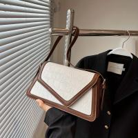 Weiluoda Bolso de hombro geométrico de cocodrilo invertido, accesorio de moda versátil para faldas formales informales, cierre de cremallera, usable - details 3