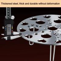Cesta de vapor Universal multifunción, soporte desmontable de acero inoxidable para huevos hervidos, reutilizable - details 4