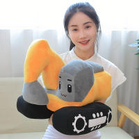Juguete de Peluche de Excavadora Creativa Muñeco de Máquina Suave para Decoración del Hogar - details 14