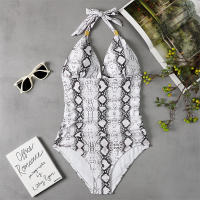 Trajes de Baño de Una Pieza para Mujer, Bañador elegante, Reductor, Halter, Playa, Verano, Push Up, Aprieta Barriga, Tankinis - details 22