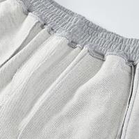 Pantalones cortos de verano para correr para hombre, pantalones cortos deportivos informales para correr, pantalones cortos deportivos holgados y secos con cordón de color sólido para gimnasio - details 9