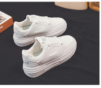 Zapatos Pequeños blancos nuevos para mujer, zapatillas de plataforma con altura, zapatos casuales para papá - details 16