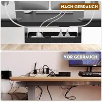 160x80 CM Elevable Regulable en Altura,Escritorio de Pie con Tablero de Cuatro Partes, Mesa Ordenador con Función de Memoria - details 6