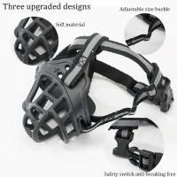 Mordedor de Silicona para Perros 1PC Cómodo Transpirable Cesta Silicona para Perros Pequeños Medianos Grandes y Extra Grandes - details 9
