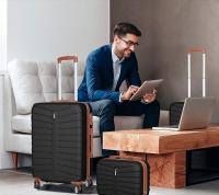 Set de 3 Maletas de Viaje - Ruedas Dobles giratorias - Neceser - Maleta de Cabina - Cerradura TSA - Ligeras - ABS - Ryanair - Resistentes - Asa telescópica - details 6